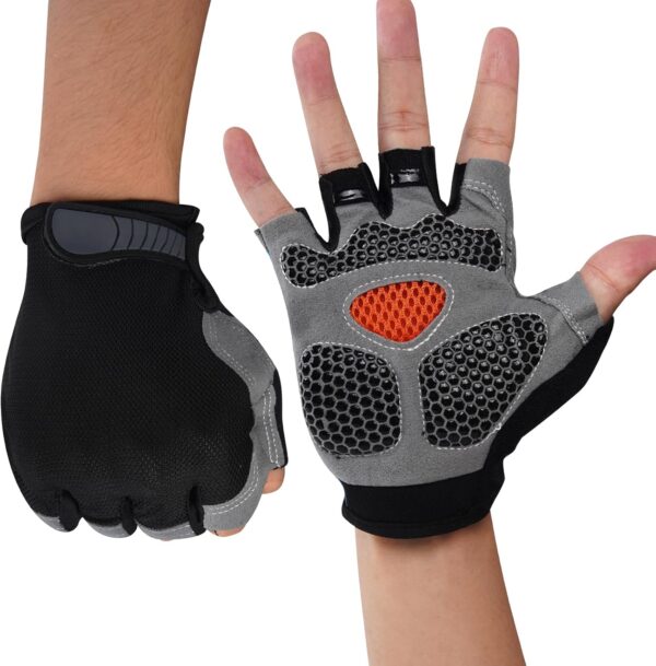 Half-Finger Cycling Gloves for Men & Women – Breathable Bike Gloves by Stridout International