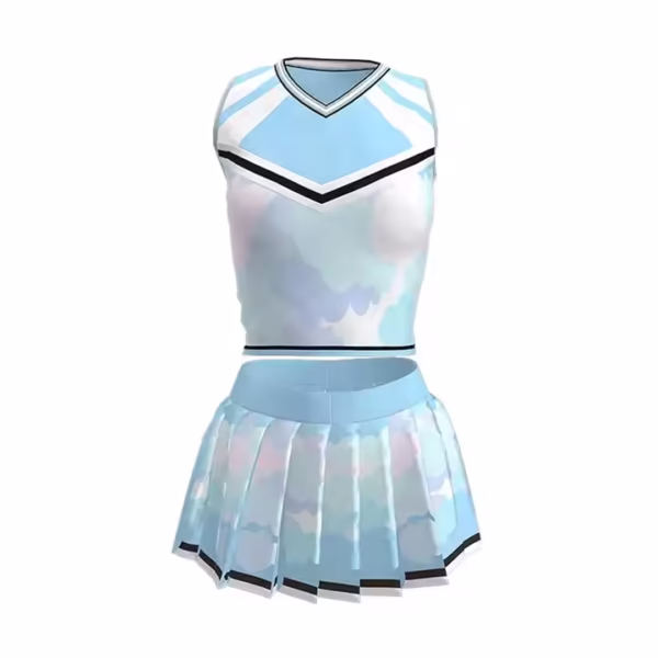 Custom Sublimation Cheerleader Uniform for Women