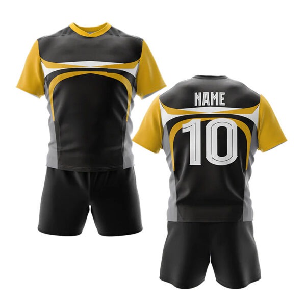 Custom Rugby Uniforms for Men – Jersey & Shorts Set