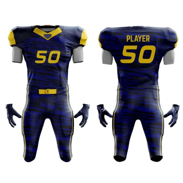 Custom American Football Uniform for Men – Personalized Jersey & Pants Set by Stridout International